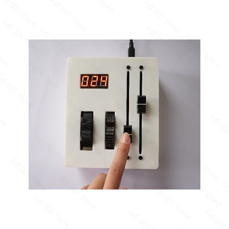 Audio Music Production - Kontroler MIDI z 2 pokrętłami enkodera