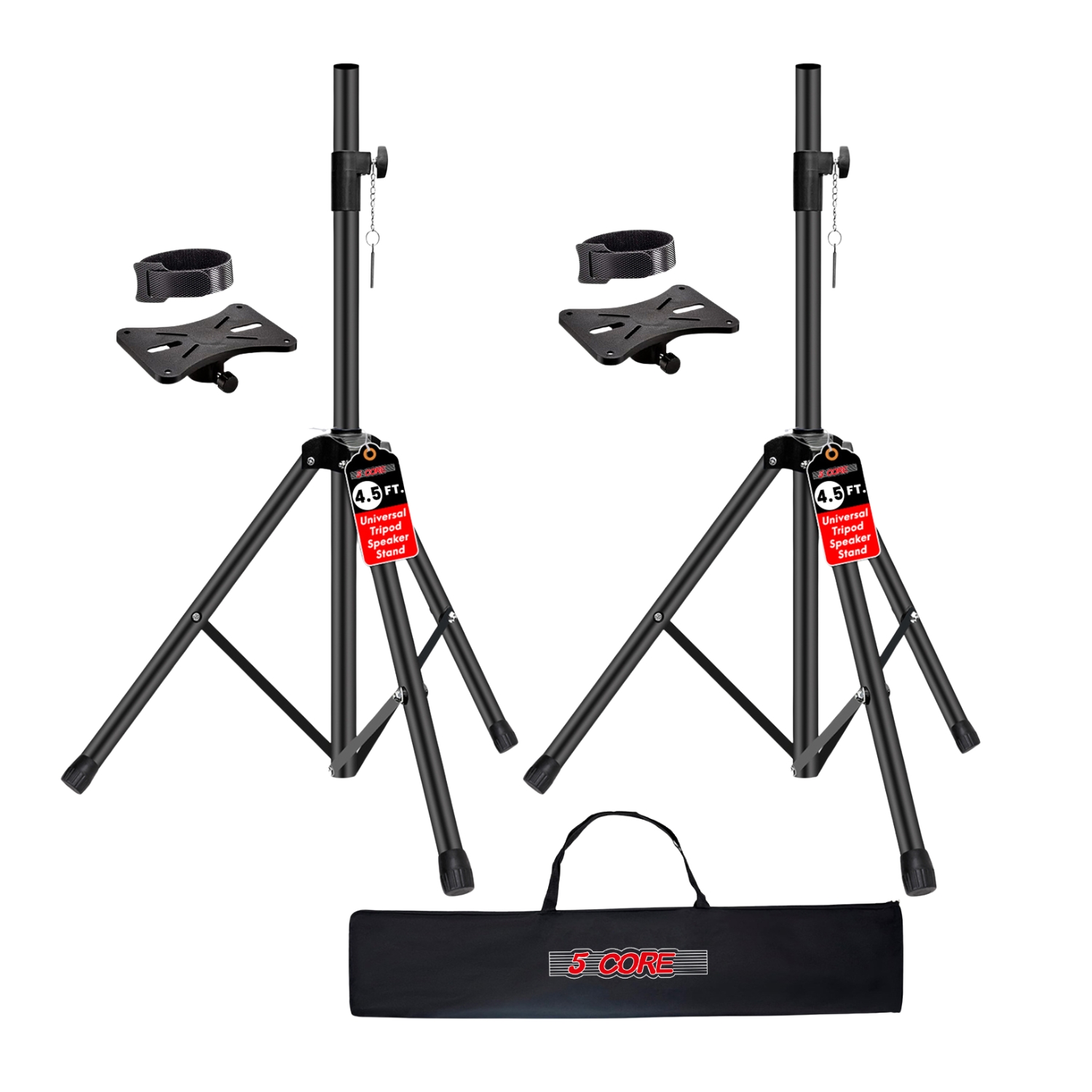 Speaker Stand Tripod - Stojak na głośniki 5-ogniowy, regulowany od