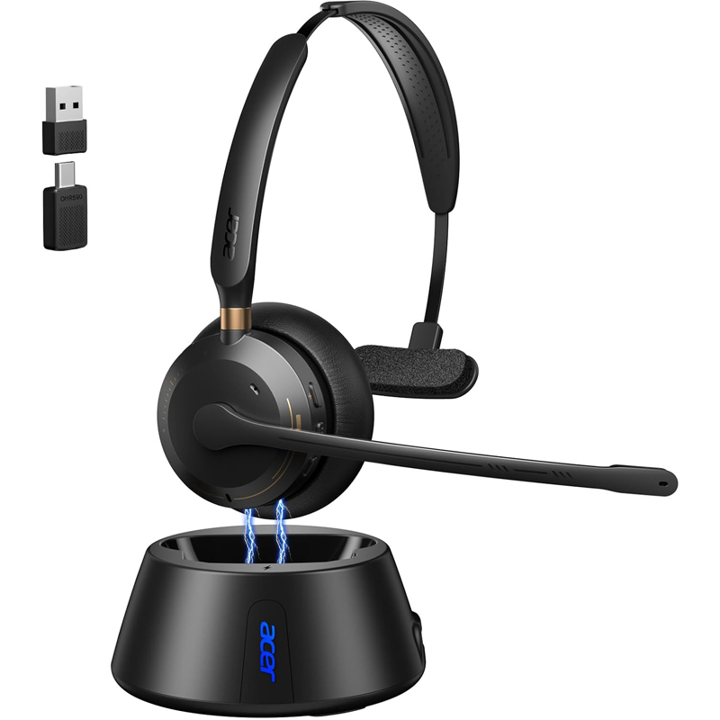 Contact Pickup Mic - Bezprzewodowy zestaw słuchawkowy Acer z mikrofonem