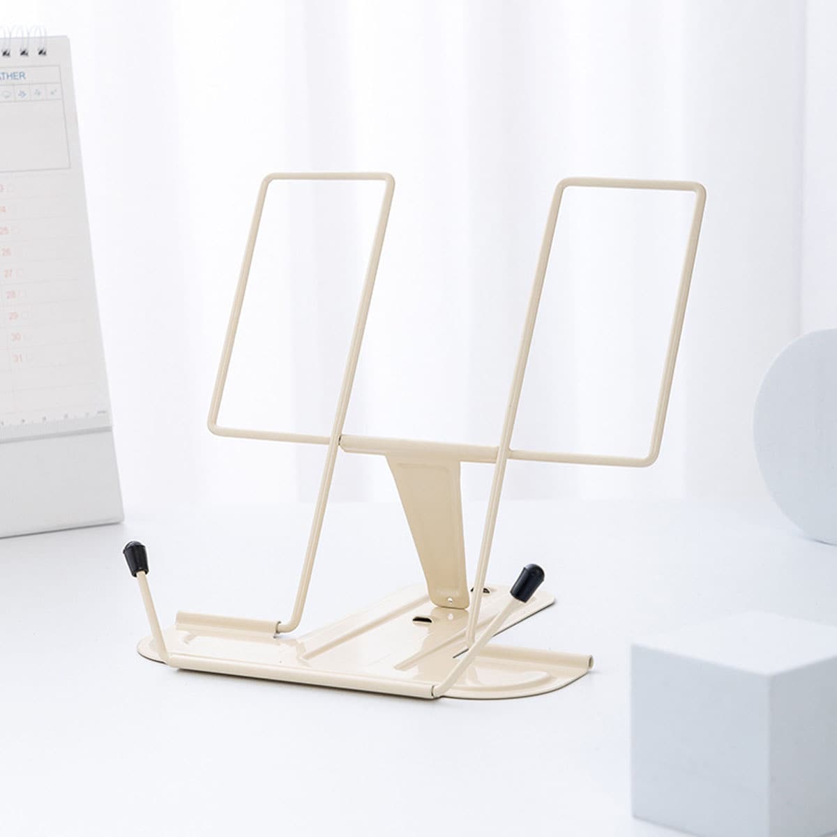 Music Stand Folding - Prosty metalowy stojak do czytania, składany
