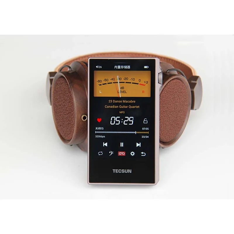 Audio Music Equalizer - Tecsun PD-60 4-calowy ekran dotykowy IPS