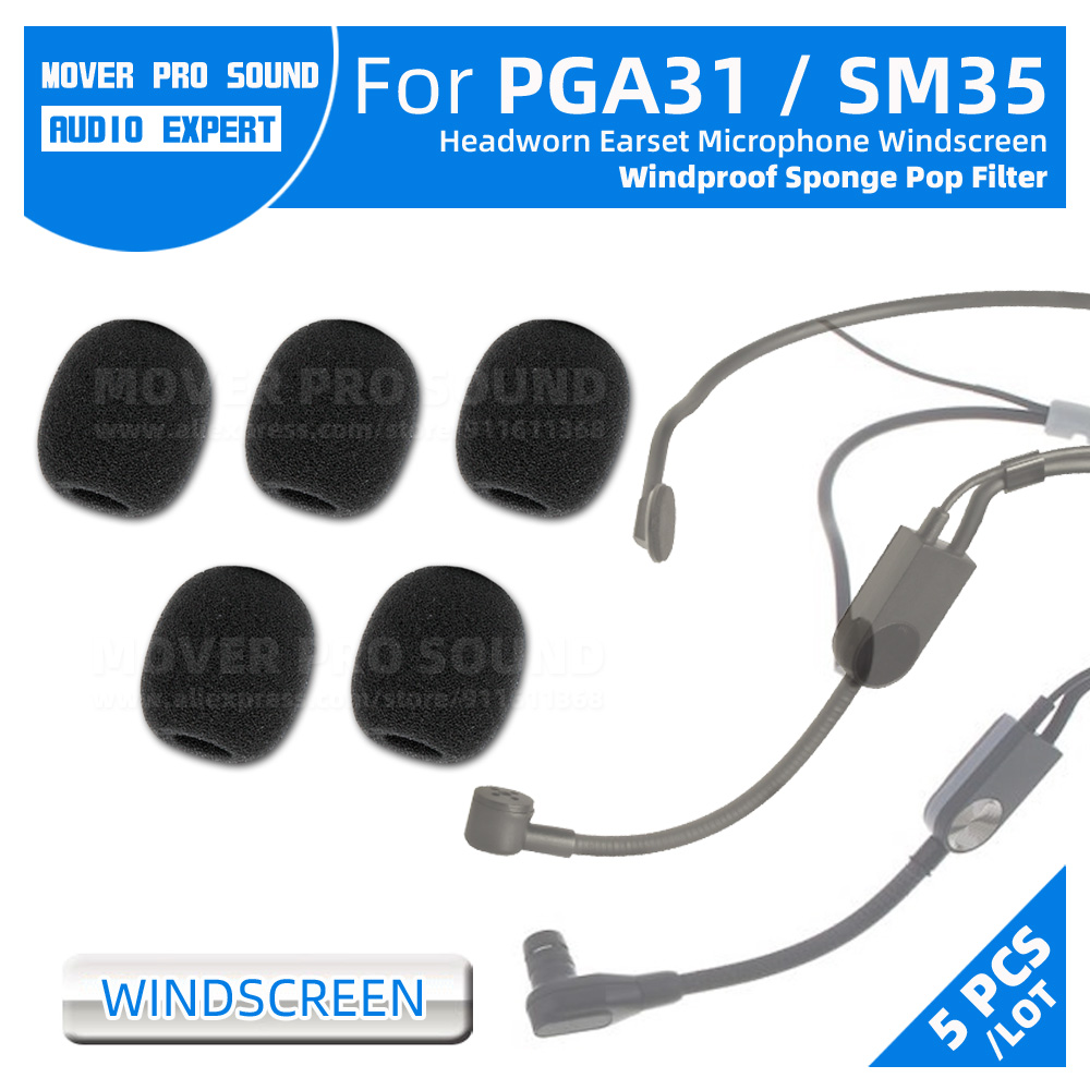 Recording Pop Filter - Kompatybilny z Shure PGA31 SM35 PGA