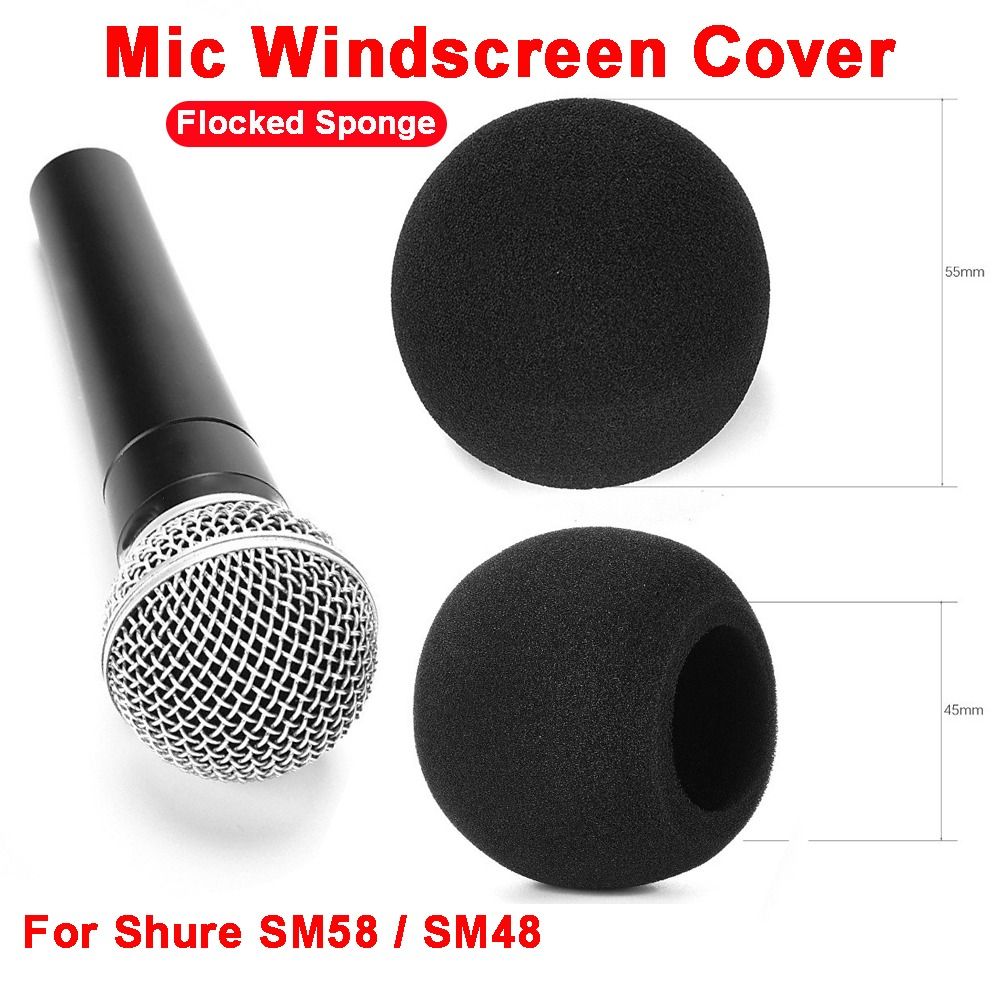 Recording Pop Filter - Wymienna osłona mikrofonu z gąbką flokowaną,