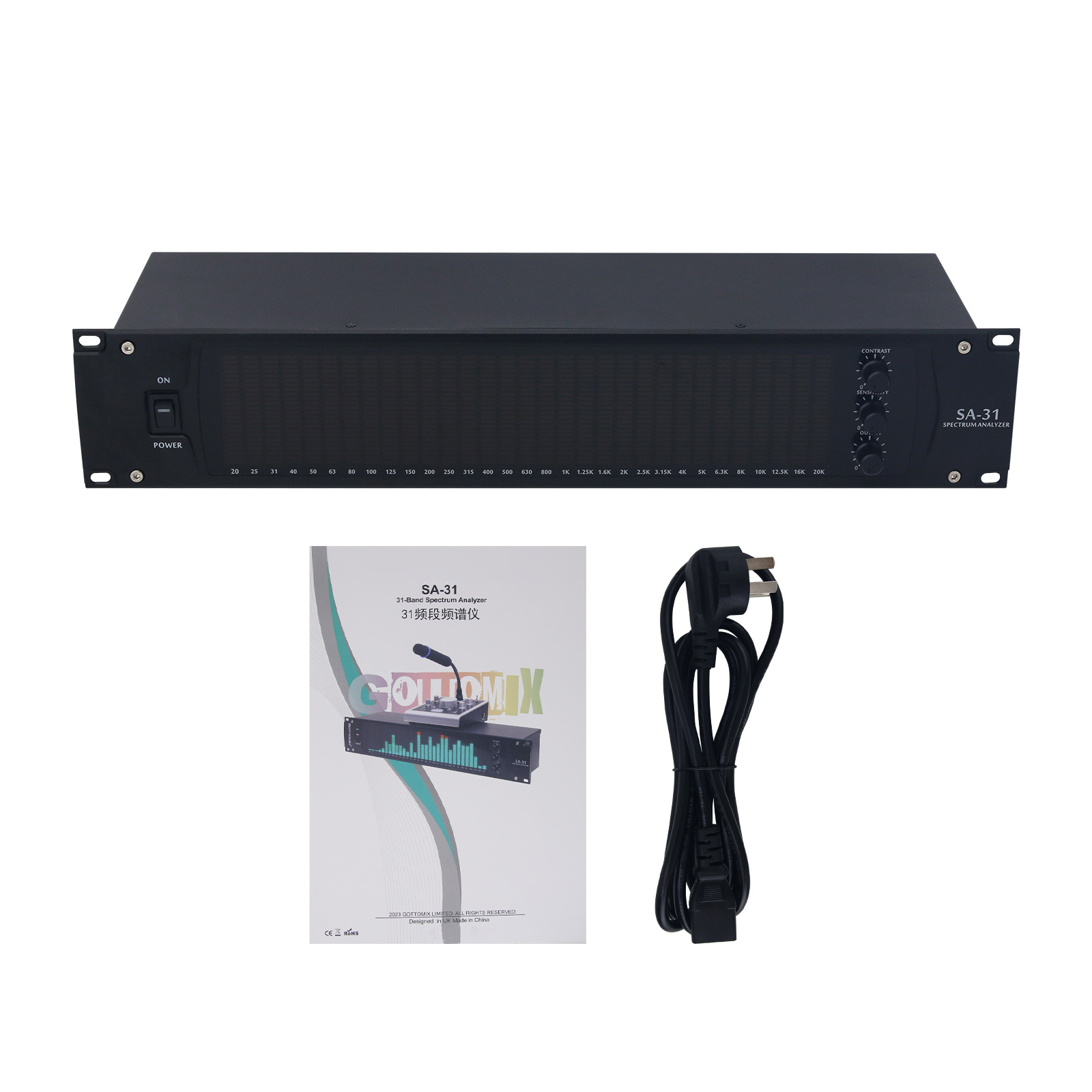 Audio Music Production - Analizator spektrum muzycznego SA-31 Standard Version