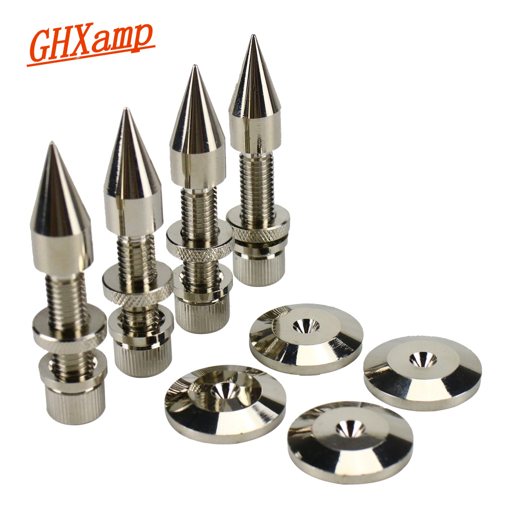 Speaker Stand Tripod - GHXAMP 4 zestawy M8*60mm kolce głośnikowe