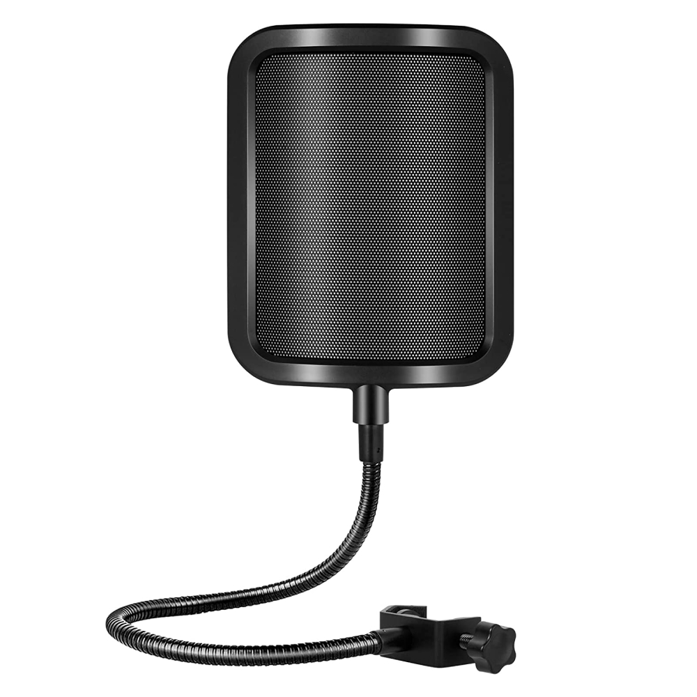 Recording Pop Filter - Metalowy filtr pop Uniwersalny mikrofon z
