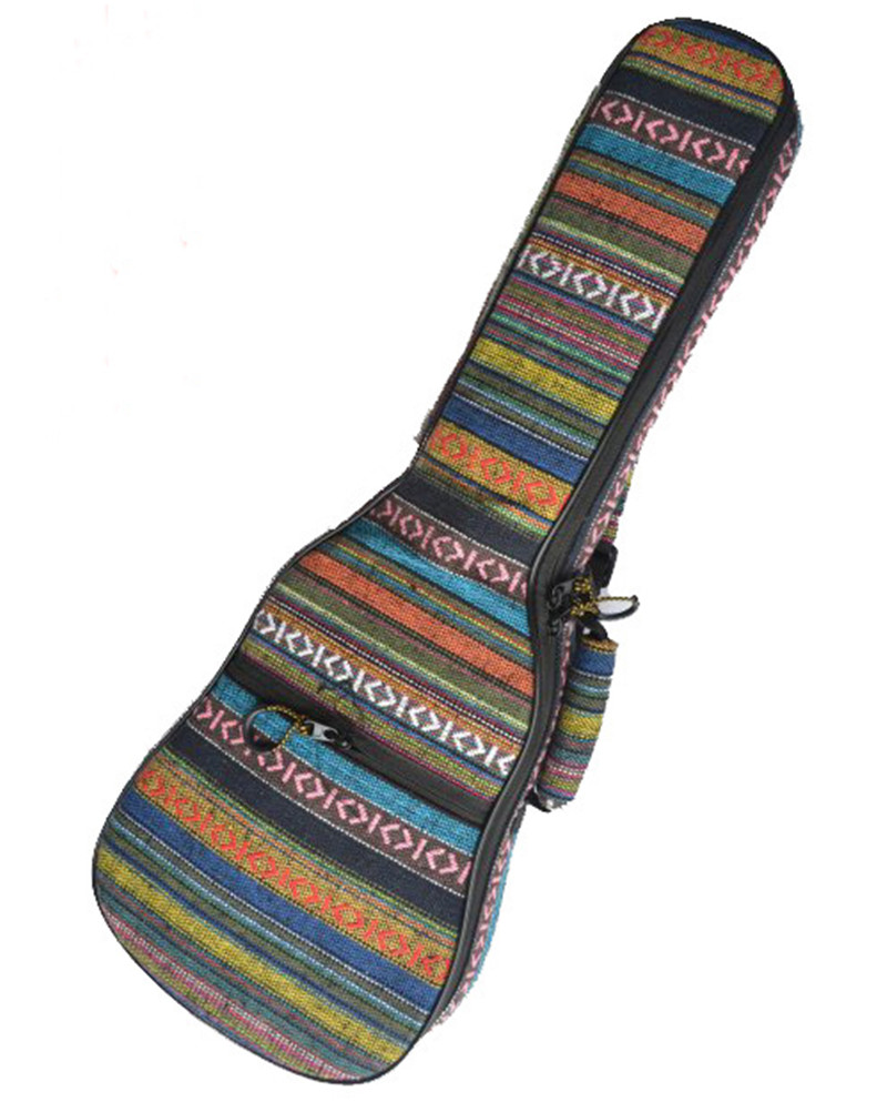 Case Guitar Gig Bag - Przenośne, wytrzymałe, vintage torby na ukulele