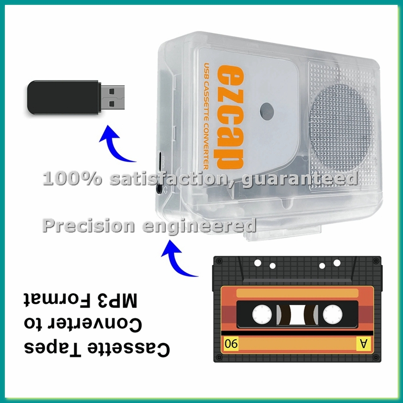 Audio Music File - Odtwarzacz kaset USB, konwerter taśm stereo