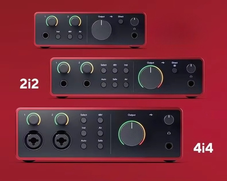 Audio Music Production - Karta dźwiękowa Forster Scarlet dla 2i2