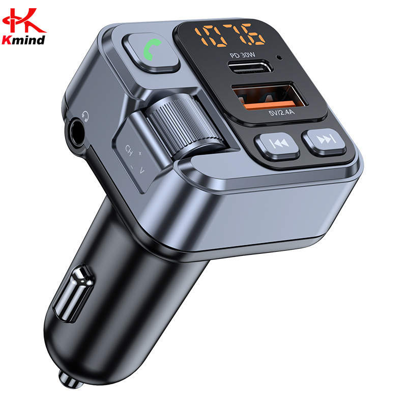 Audio Music To Mp3 - KMIND Samochodowy Nadajnik Muzyki Bluetooth Zapalniczka