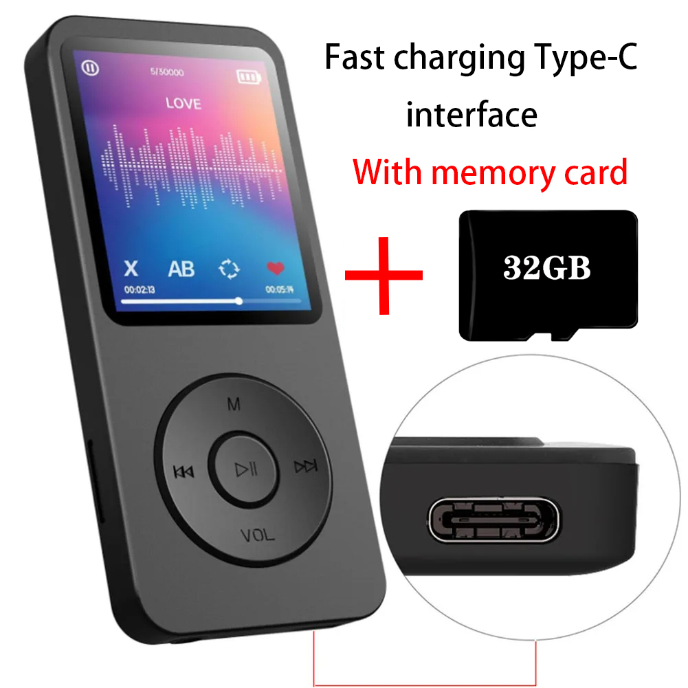 Odtwarzacz MP3 Interfejs typu  – Audio Music Recorder recenzja i cena