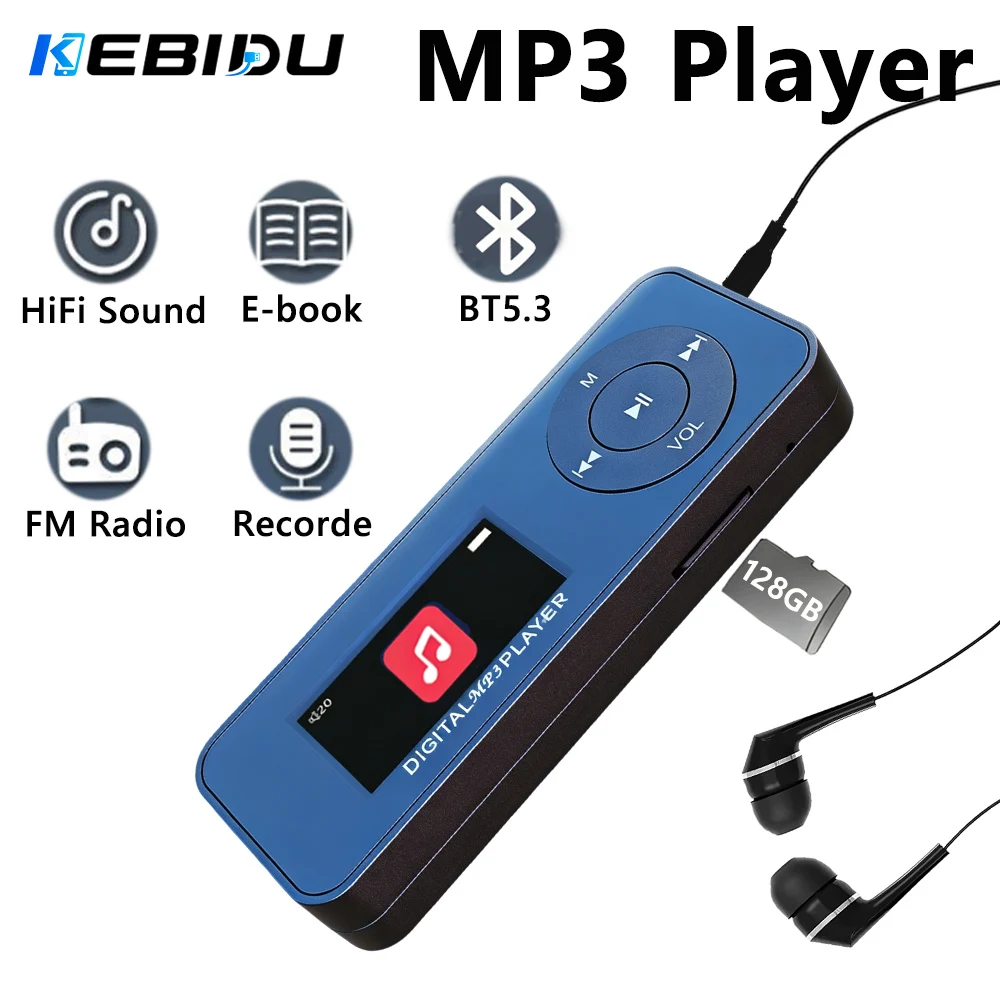 Przenośny odtwarzacz MP3 KEBID – Audio Music Recorder recenzja i cena