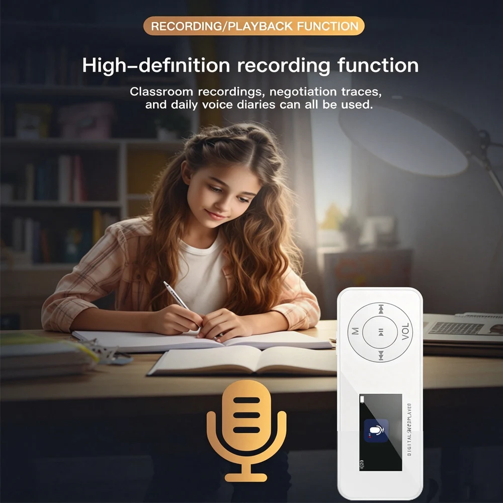 Przenośny odtwarzacz MP3 KEBID – Audio Music Recorder recenzja i cena