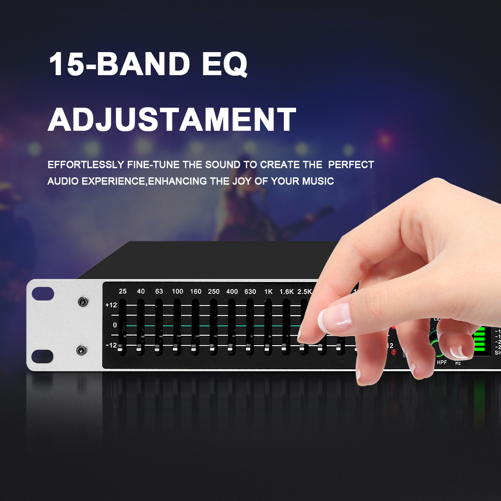 Ekualizer graficzny Eq215 z po – Audio Music Equalizer recenzja i cena