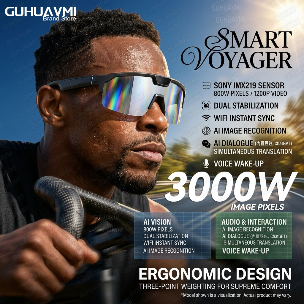 Okulary fotochromowe Smart Gla – Audio Music Arabic recenzja i cena