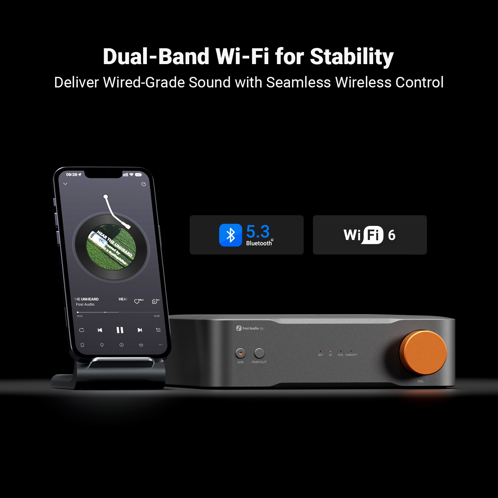 Fosi Audio Hi-Res Music Stream – Audio Music To Mp3 recenzja i cena