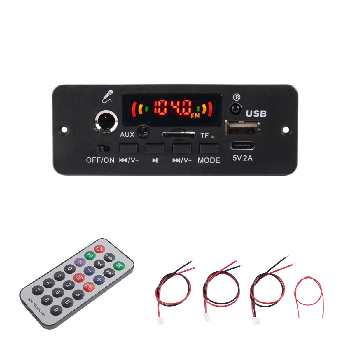 Nowa płytka dekodera audio kom – Audio Music To Mp3 recenzja i cena