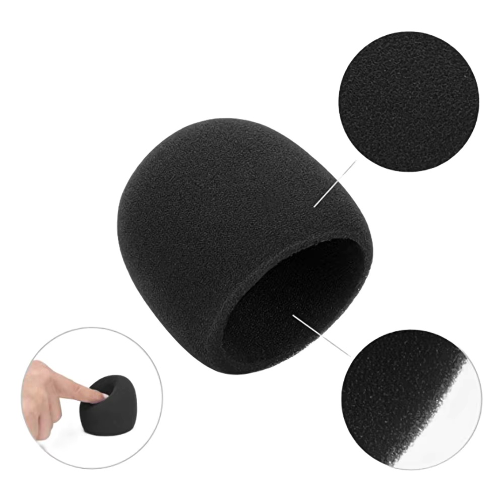1/2/3 szt. Gąbka mikrofonowa o – Recording Pop Filter recenzja i cena
