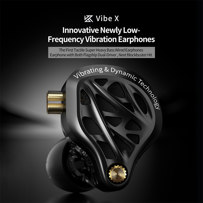 Słuchawki douszne KZ Vibe X z  – Audio Vibes Music recenzja i cena