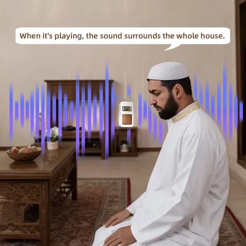 Lampka nocna Koran Azan Zegar  – Audio Music Arabic recenzja i cena