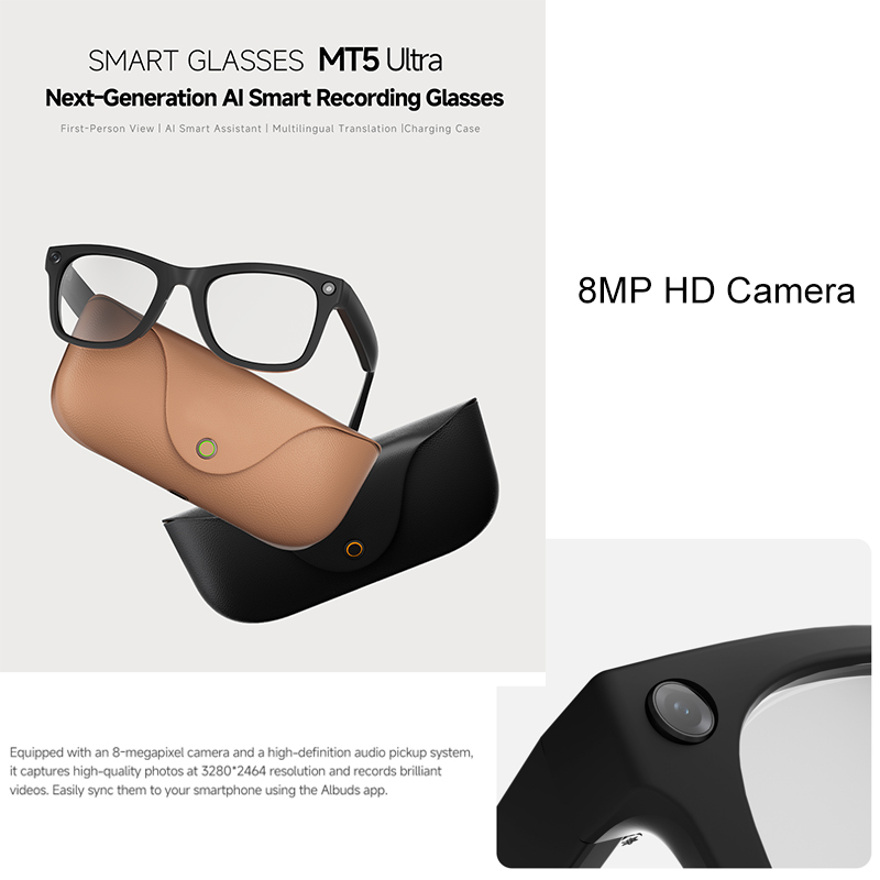Inteligentne okulary AI 2026 H – Audio Music Arabic recenzja i cena