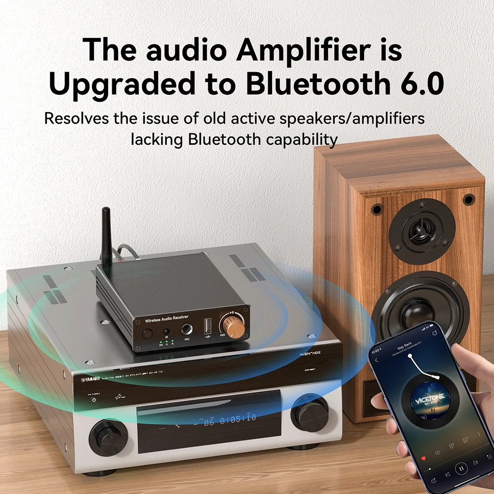 Odbiornik audio Bluetooth 6.0  – Contact Pickup Mic recenzja i cena