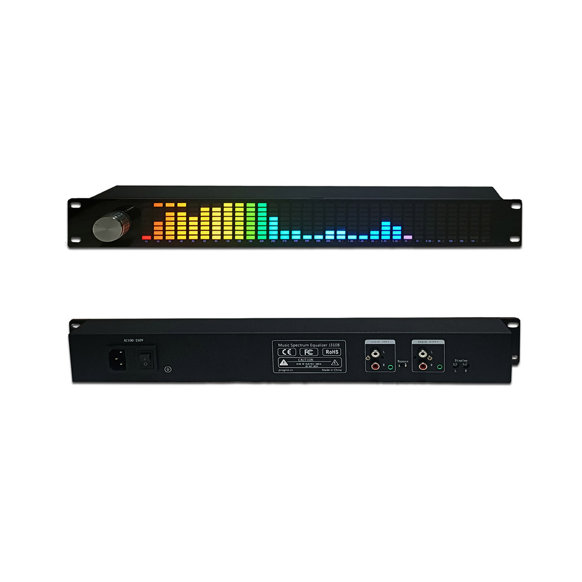 1.5U Spektrum muzyki Cyfrowy k – Audio Music Equalizer recenzja i cena