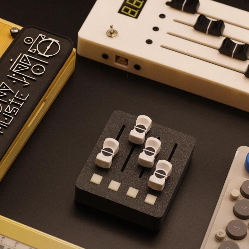 Kontroler MIDI EM-PO2, 4 fader – Audio Music Production recenzja i cena