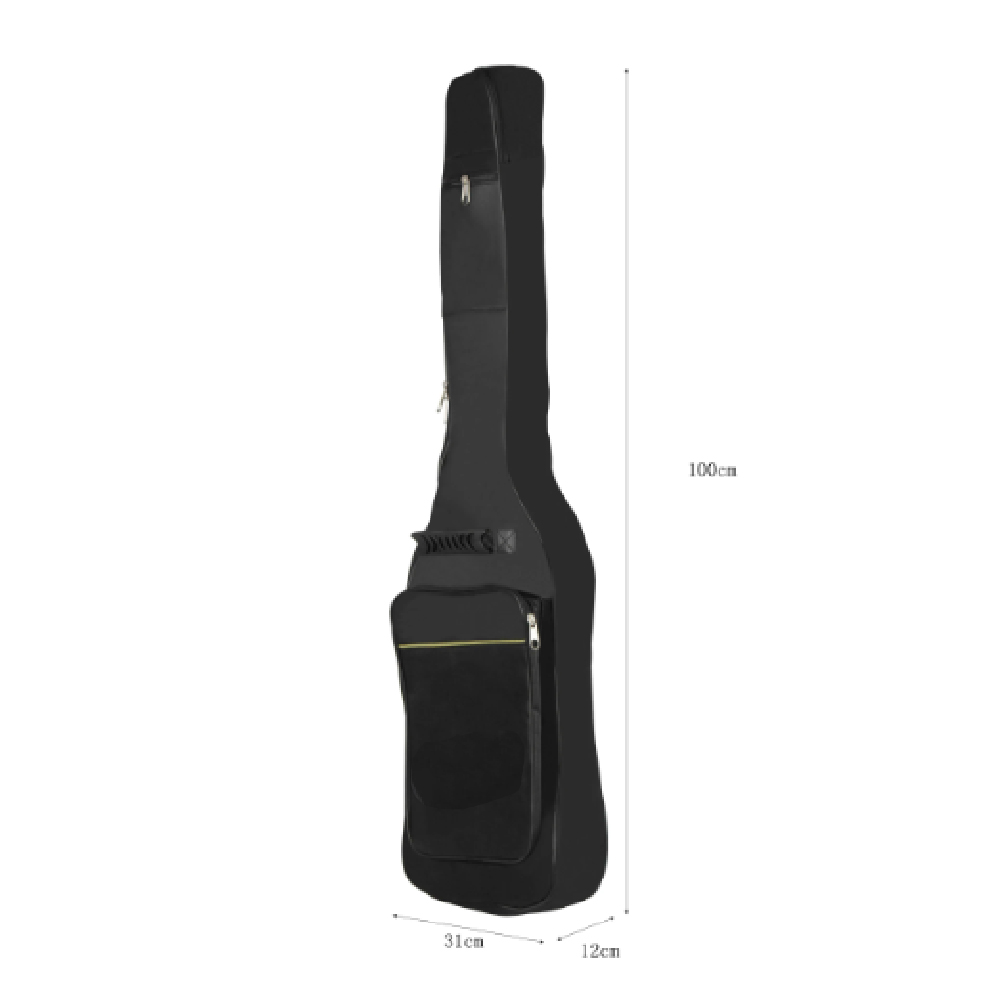 Czarny pokrowiec na gitarę ele – Case Guitar Gig Bag recenzja i cena