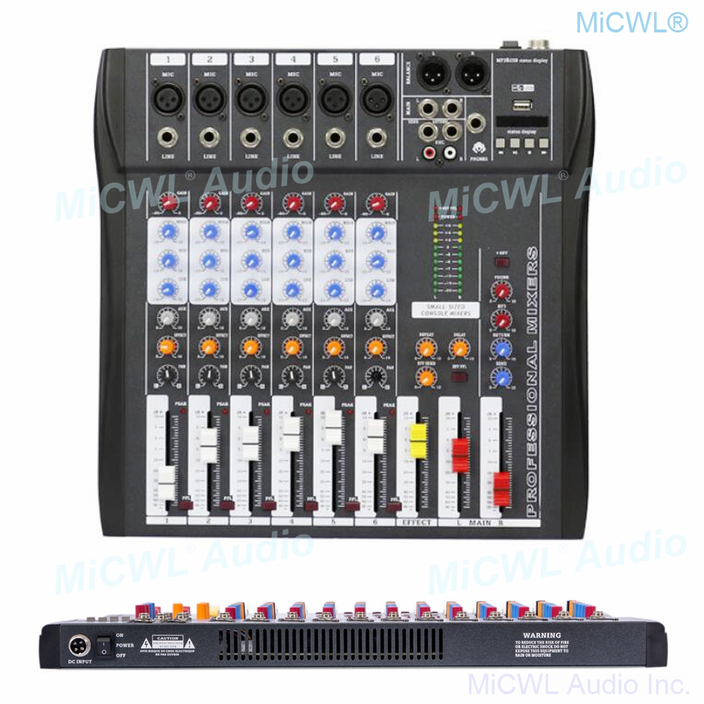 Mikser audio MiCWL 6-kanałowa  – Audio Music To Mp3 recenzja i cena