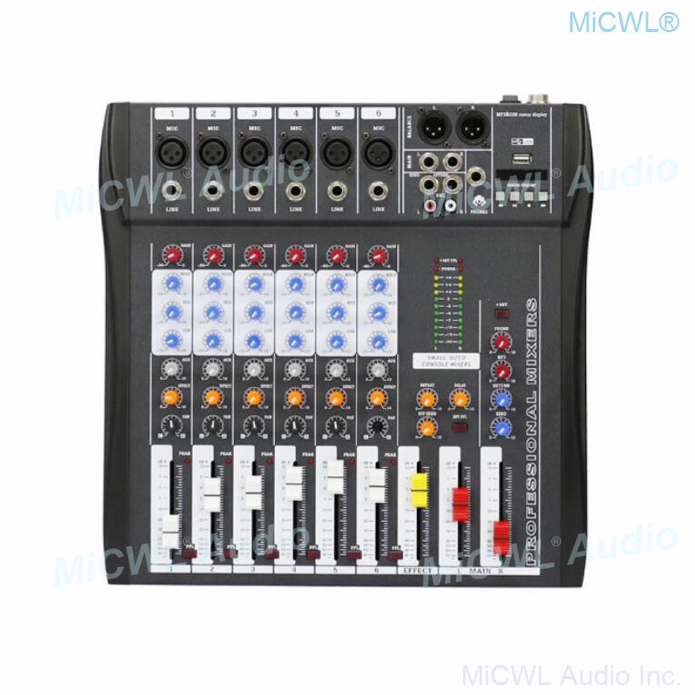Mikser audio MiCWL 6-kanałowa  – Audio Music To Mp3 recenzja i cena