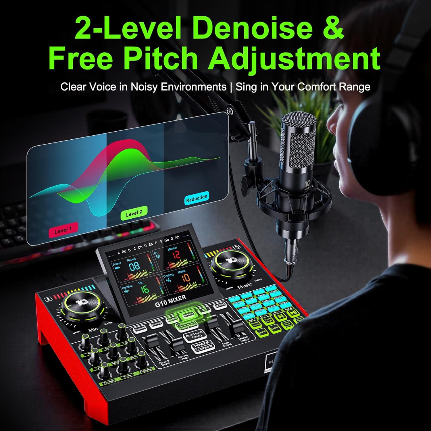 Tenlamp G10 Interfejs Audio do – Audio Music Recorder recenzja i cena
