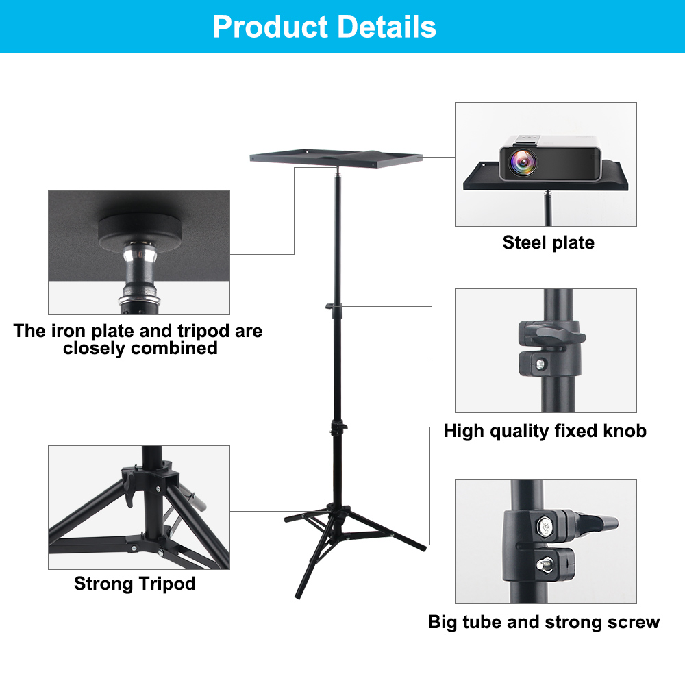 110cm 160cm regulowany uniwers – Speaker Stand Tripod recenzja i cena