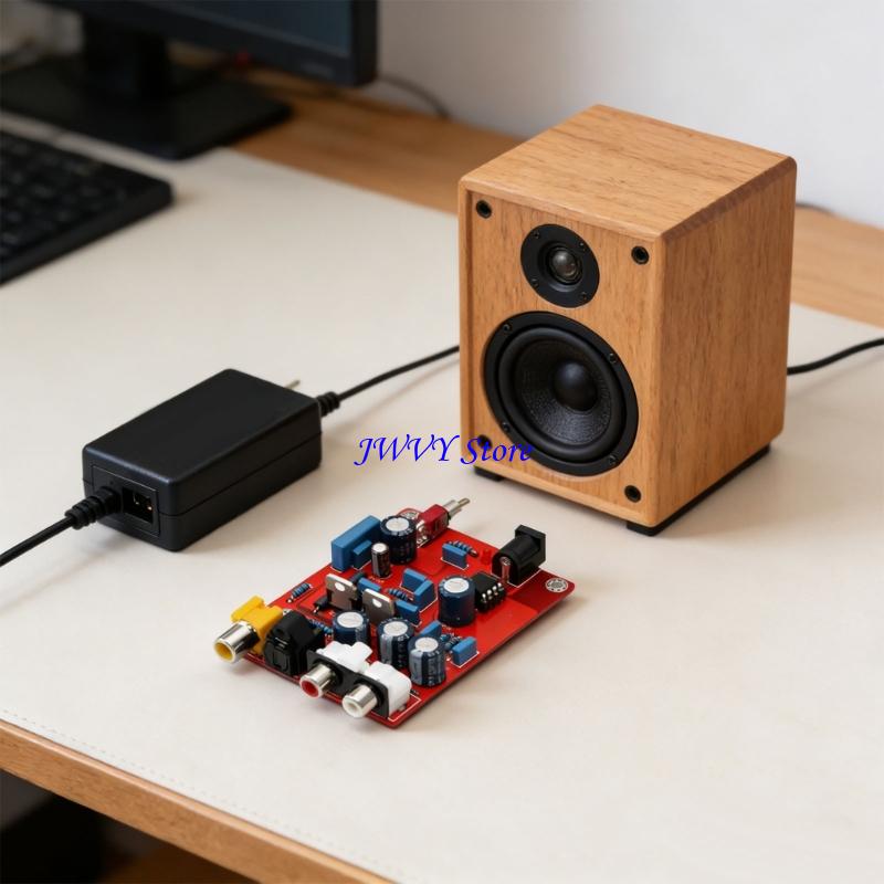 573A TDA1543 CS8412 DACs płyta – Enhance Audio Music Quality recenzja i cena