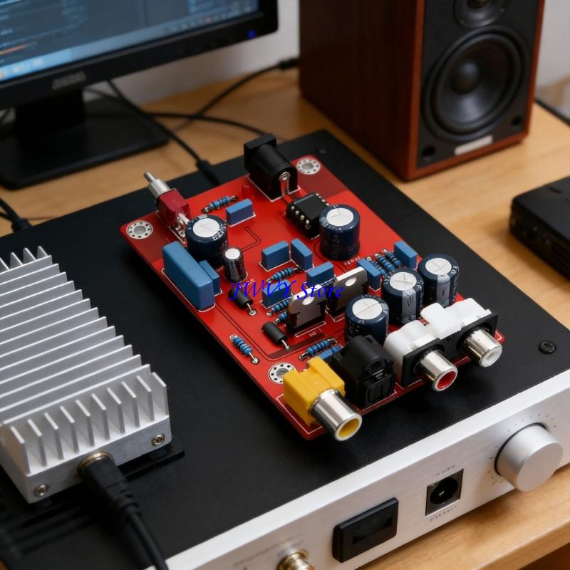 573A TDA1543 CS8412 DACs płyta – Enhance Audio Music Quality recenzja i cena