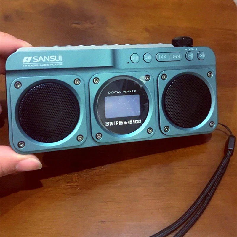 Przenośne radio F28 FM Jakość  – Audio Music Apple recenzja i cena