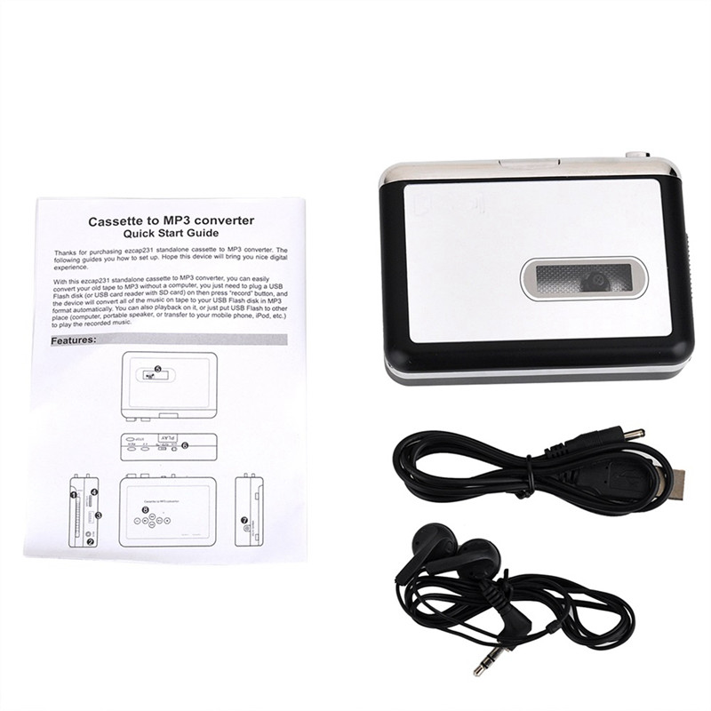 Ezcap 231 USB Kasetowy odtwarz – Audio Music File recenzja i cena