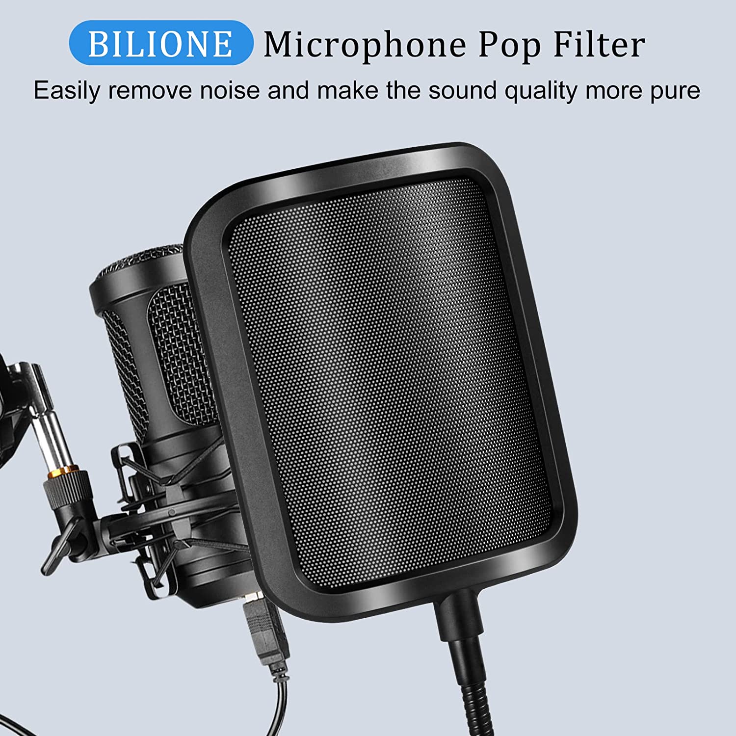 Metalowy filtr pop Uniwersalny – Recording Pop Filter recenzja i cena