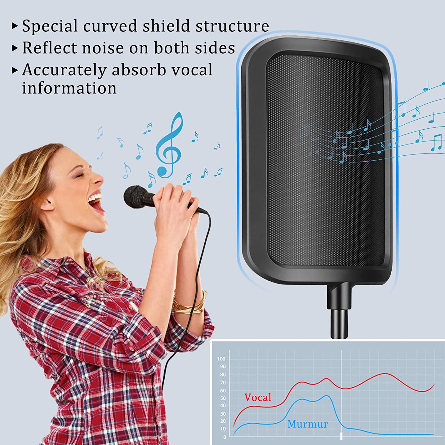 Metalowy filtr pop Uniwersalny – Recording Pop Filter recenzja i cena